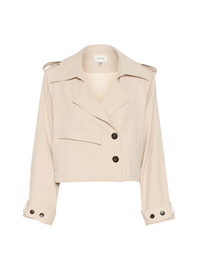 Gestuz GZEdina Short Jacket Ancient Scroll