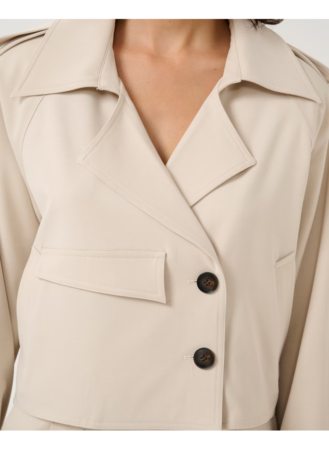 Gestuz GZEdina Short Jacket Ancient Scroll