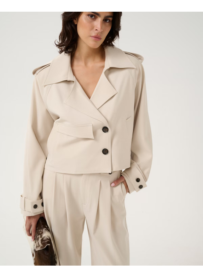 Gestuz GZEdina Short Jacket Ancient Scroll