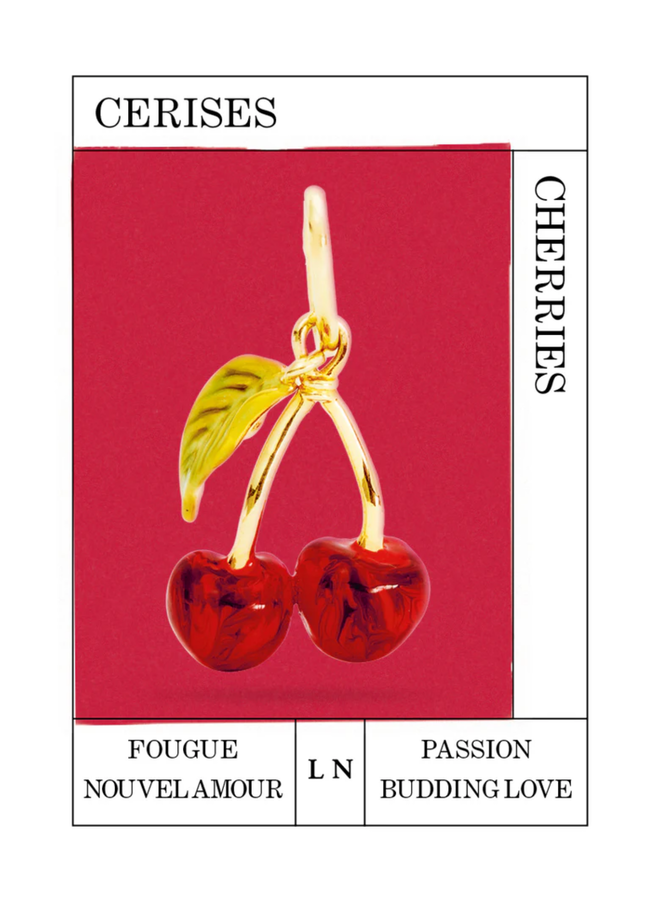 Les Néréides Cherry Pendant