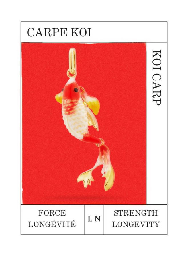 Les Néréides Koi carp pendant