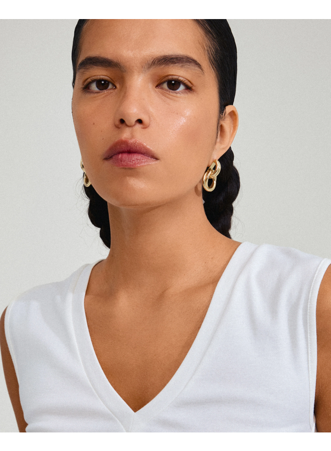 Pilgrim AGNI earrings gold-plated