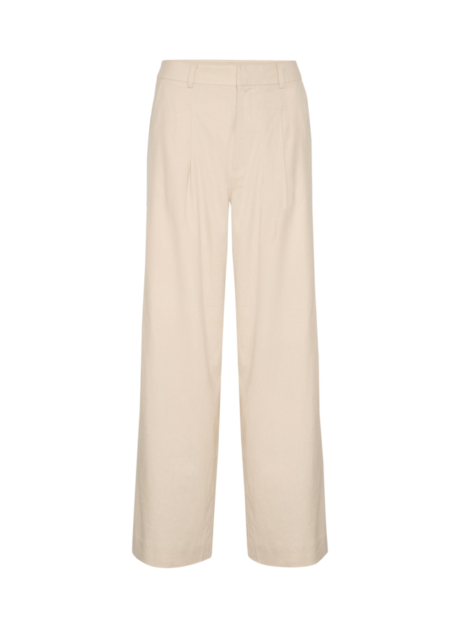 Gestuz ElarahGZ Linen HW Pants NOOS Ancient Scroll