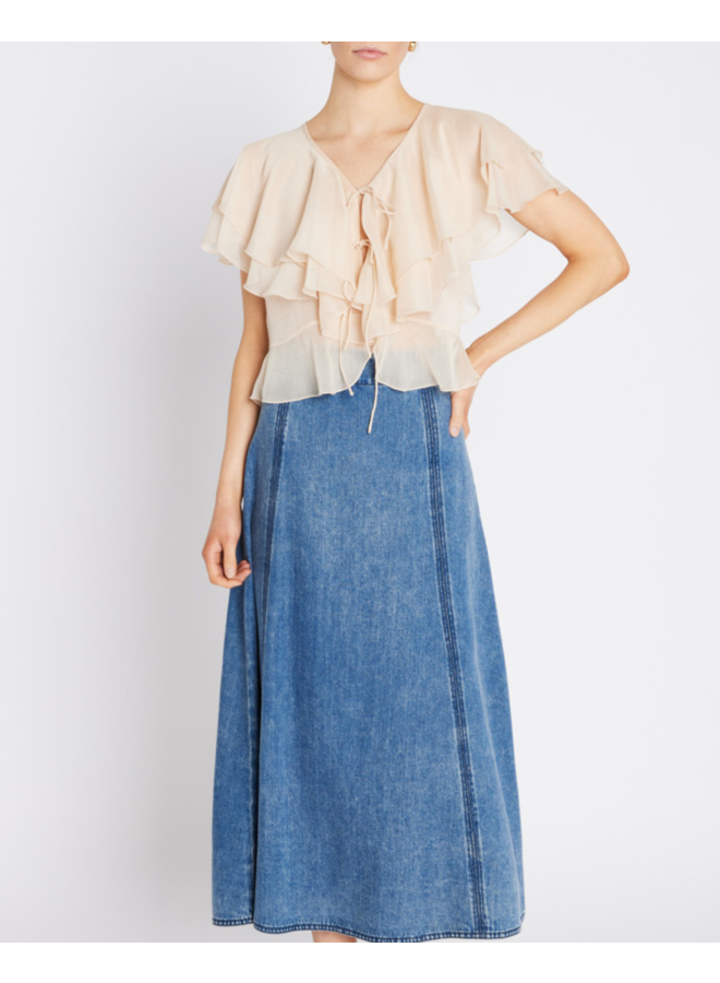 Bruuns Bazaar Yucca Damia Top Sandshell
