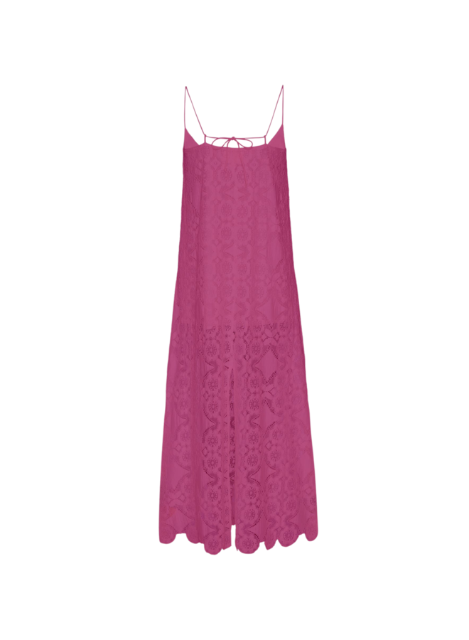 Sissel Edelbo Sascha Strap Dress Purple Leftover Fabric