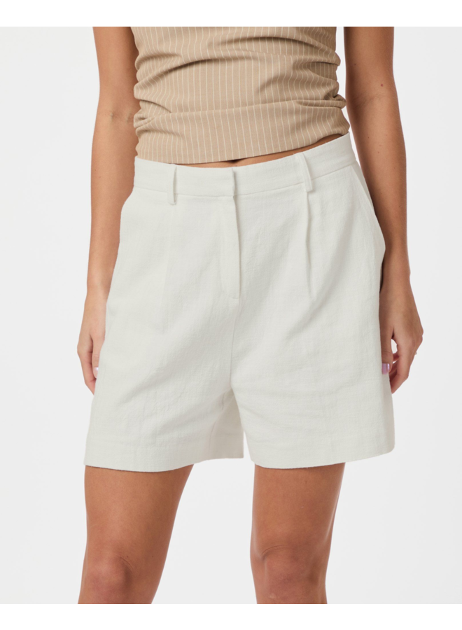 Neo Noir Sega Ramie Shorts Off White