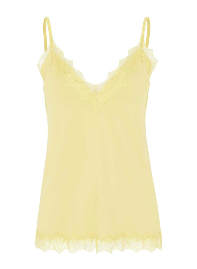 Rosemunde Strap Top Pastel Yellow