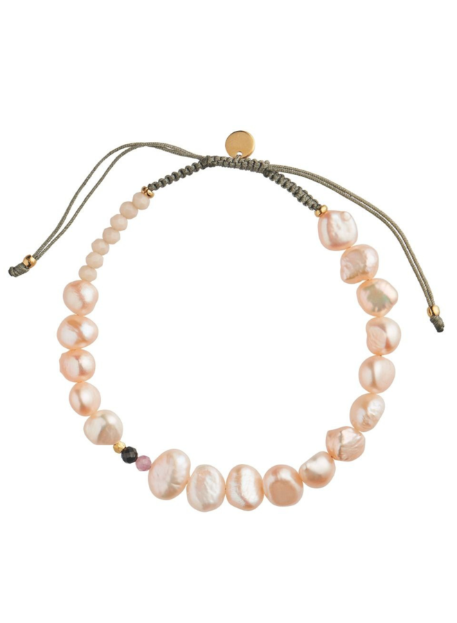 Stine A Perlie Soft Pink Bracelet