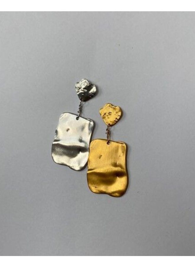 Stine A Golden Reflection Earring - per stuk