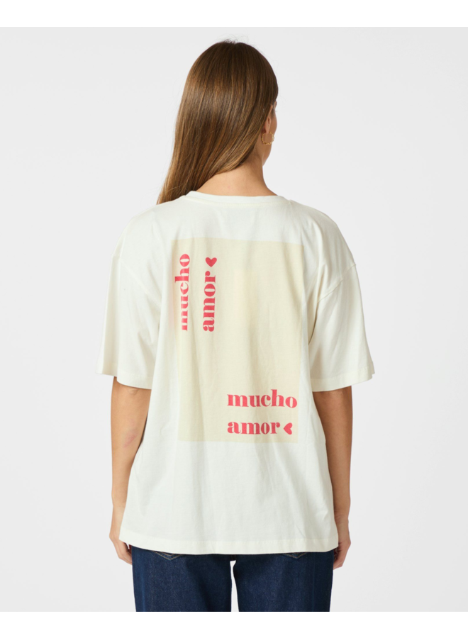 Neo Noir Malin Mucho Tee White