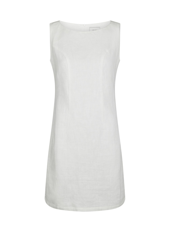 Neo Noir Bruna Ramie Dress Off White