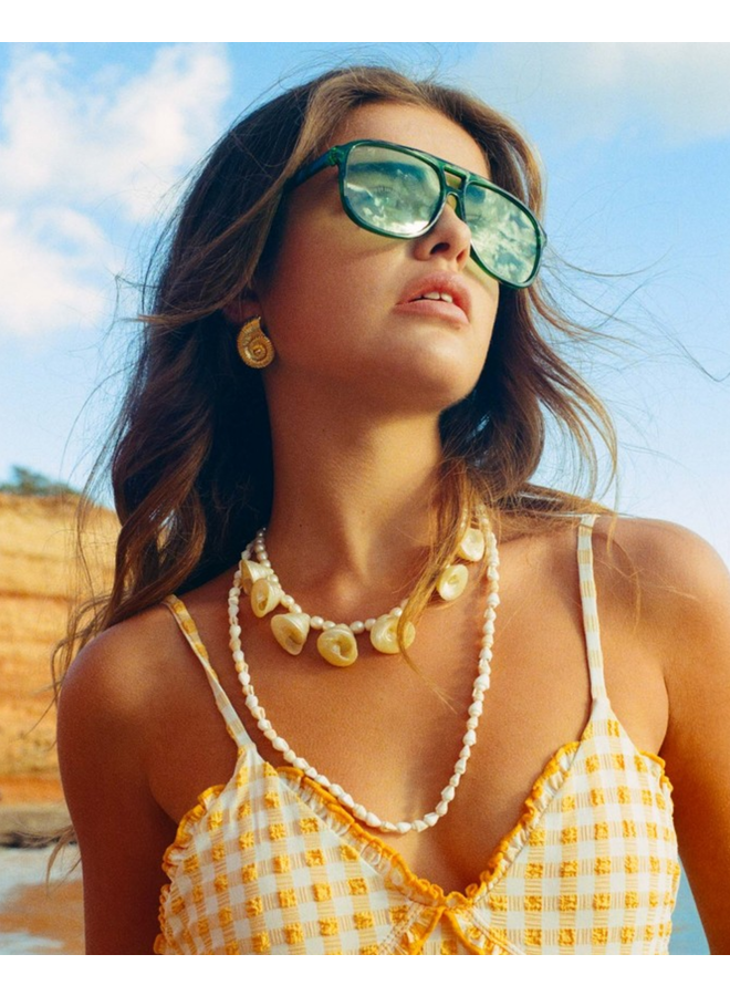 Bonnie Studios Shell Necklace 80cm Beige