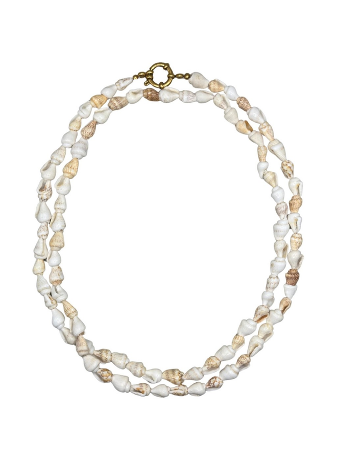 Bonnie Studios Shell Necklace 80cm Beige