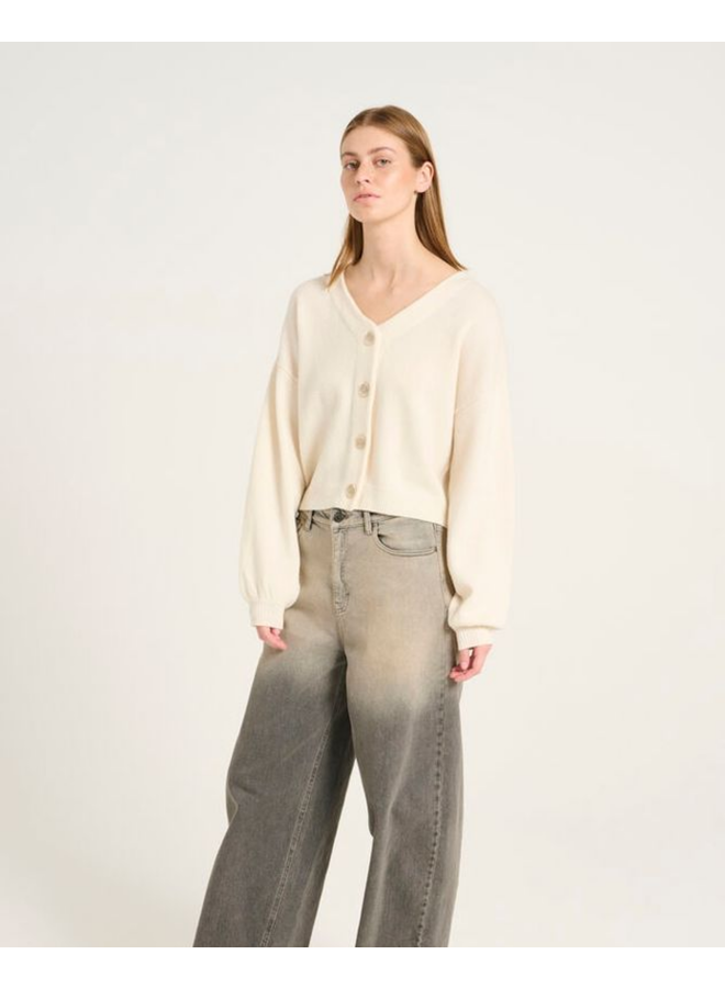 Gesutz Manzi Wool Cardigan NOOS Egret