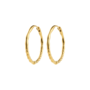 Pilgrim BETWEEN hoops gold-plated