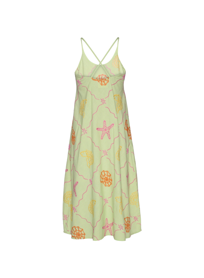 Sissel Edelbo Ocean Strap Dress Pastel Green