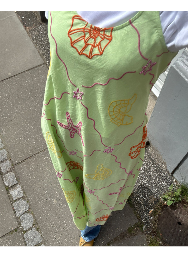 Sissel Edelbo Ocean Strap Dress Pastel Green
