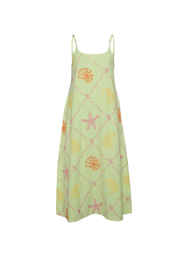 Sissel Edelbo Ocean Strap Dress Pastel Green