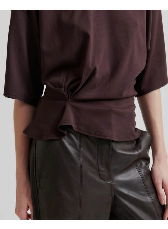 Second Female Missouri Tee Chocolate Plum