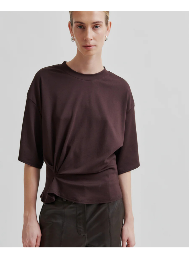 Second Female Missouri Tee Chocolate Plum