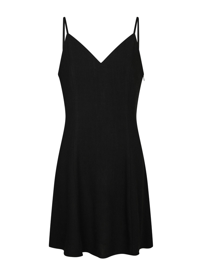Neo Noir Kemla Linen Dress Black