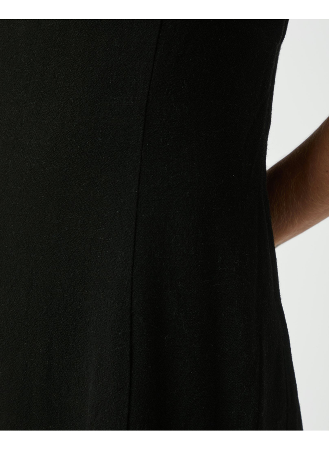 Neo Noir Kemla Linen Dress Black