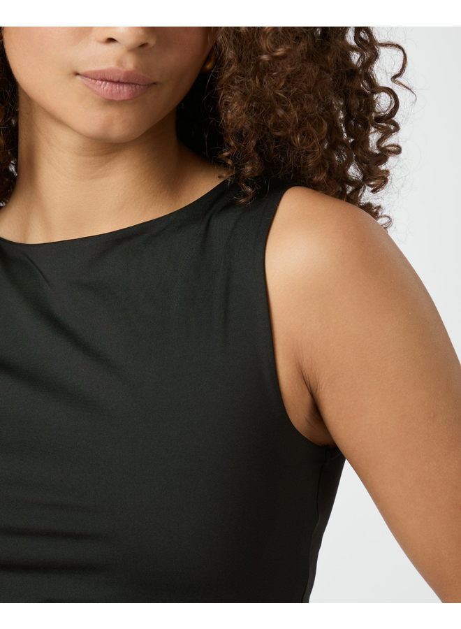 Neo Noir Ditty Jersey Top Black