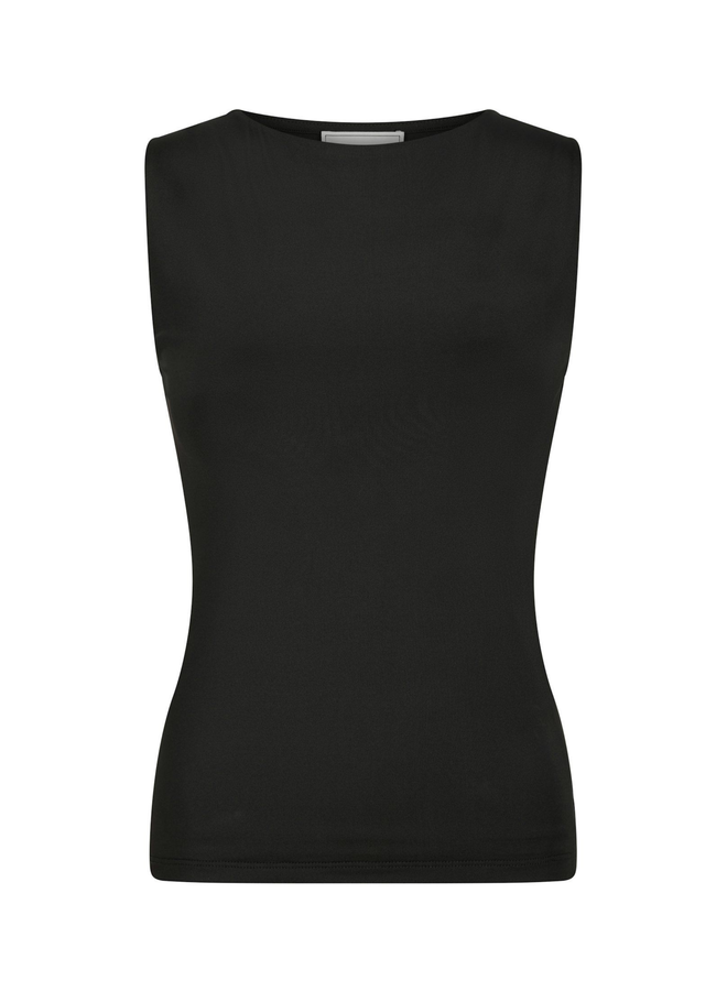 Neo Noir Ditty Jersey Top Black