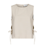 Neo Noir Svetlana Linen Top Sand