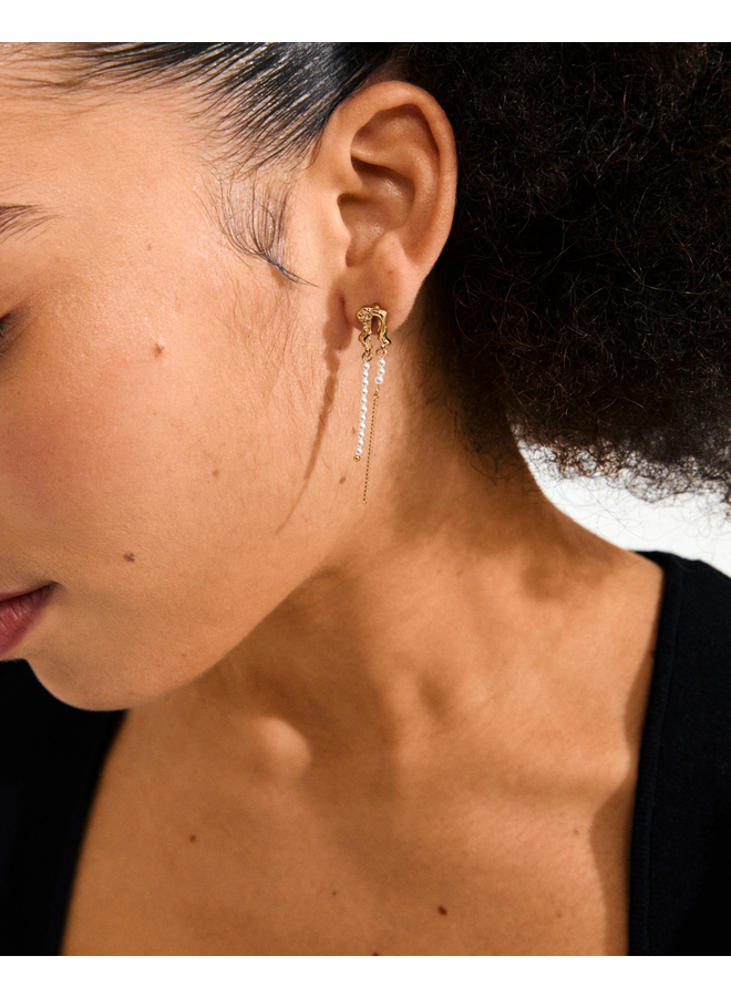Pilgrim VINCENT earrings gold-plated