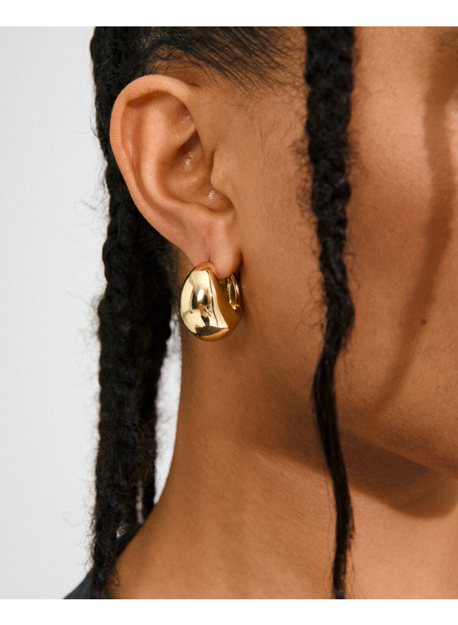 Pilgrim FREE hoops gold-plated