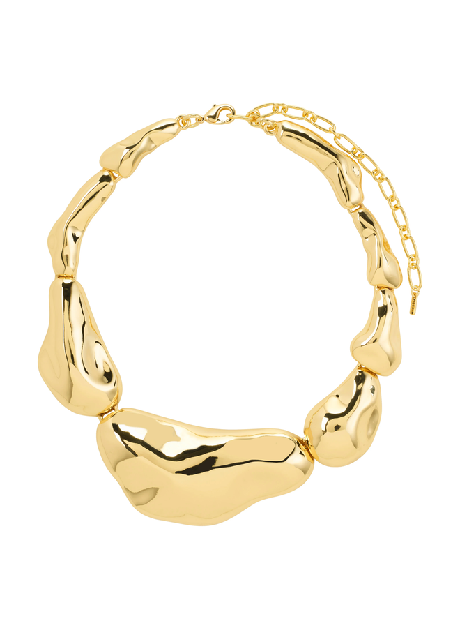 Pilgrim FREE statement necklace gold-plated