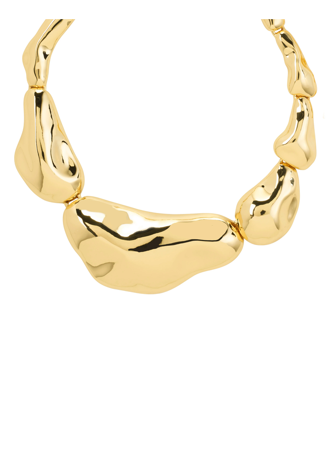 Pilgrim FREE statement necklace gold-plated