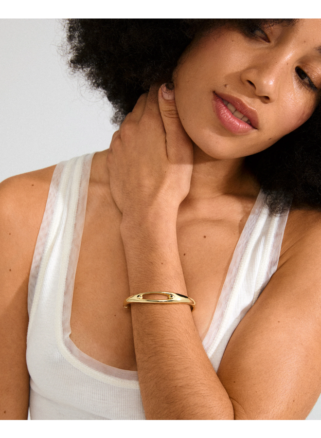 Pilgrim FREE bangle gold-plated