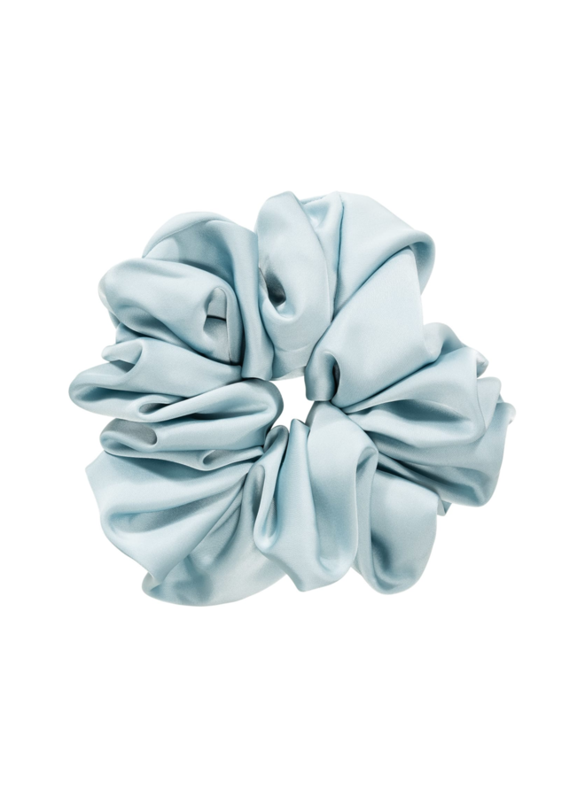 Pico Cali Silk Scrunchie Blue / Licht Blauw