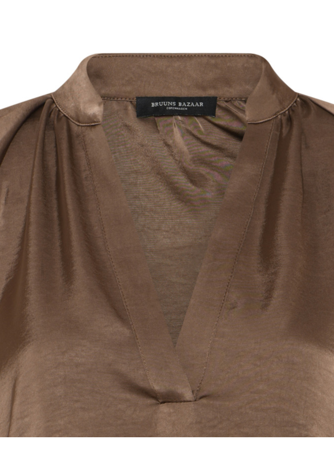 Bruuns Bazaar Beckia Winny Blouse Morel