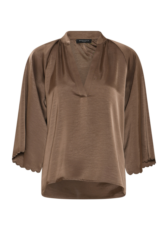 Bruuns Bazaar Beckia Winny Blouse Morel