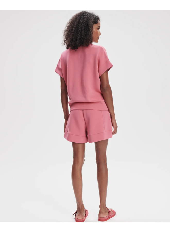 Varley Ritchie Short Sleeve Sweat Rapture Rose