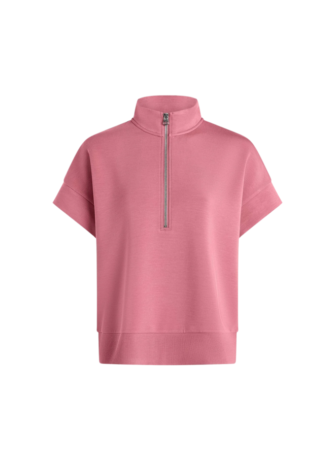 Varley Ritchie Short Sleeve Sweat Rapture Rose