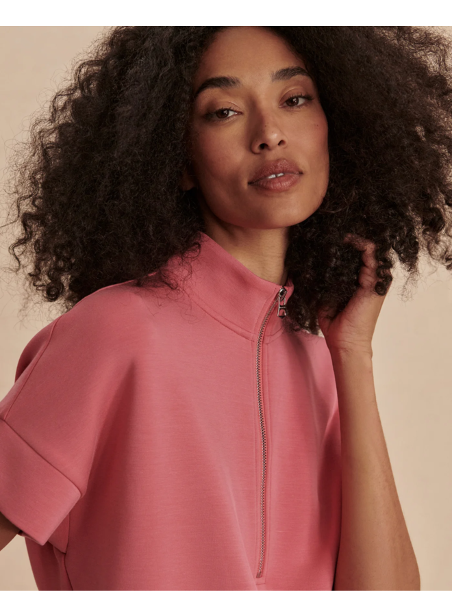 Varley Ritchie Short Sleeve Sweat Rapture Rose