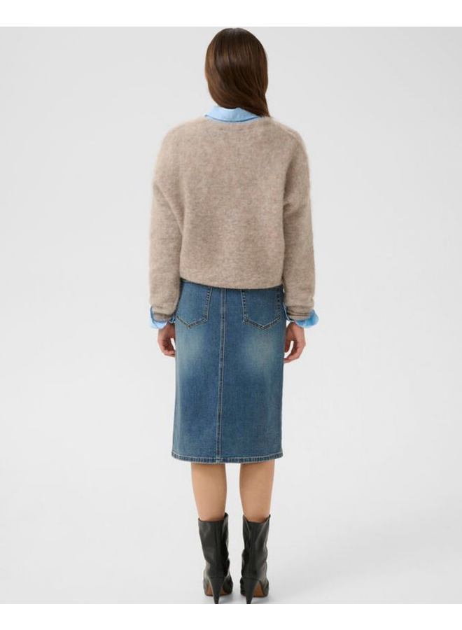 Gestuz Debbie Cardigan Warm Sand Melange