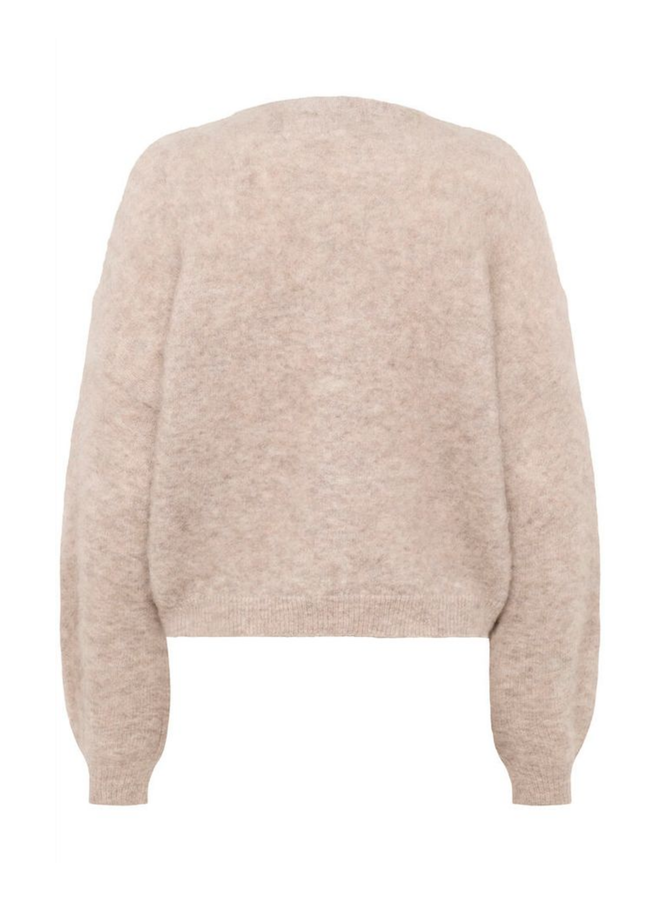 Gestuz Debbie Cardigan Warm Sand Melange