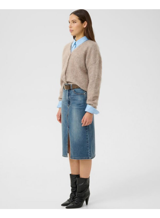 Gestuz Debbie Cardigan Warm Sand Melange