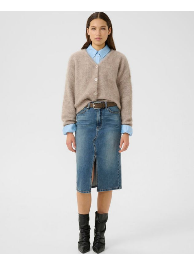 Gestuz Debbie Cardigan Warm Sand Melange