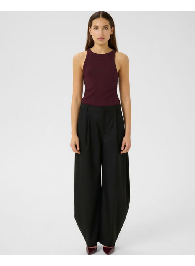 Gestuz Drew Rhinestone Logo Tank Aronia