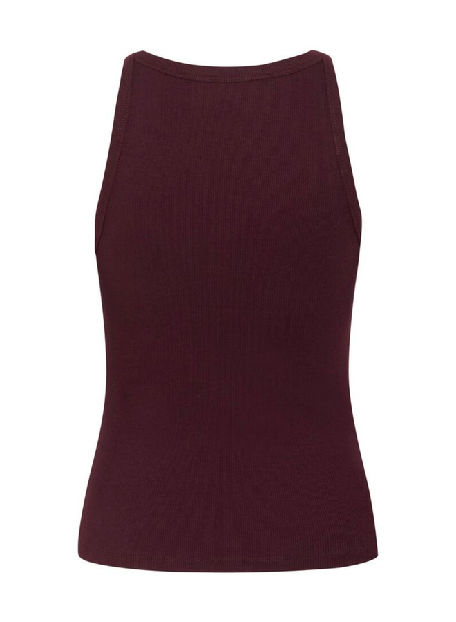 Gestuz Drew Rhinestone Logo Tank Aronia