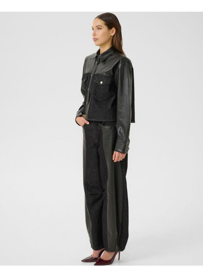 Gestuz Junia HW Bareel Jeans Black