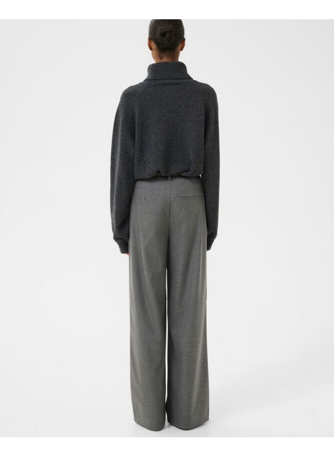 Gestuz Paula MW Wide Pants NOOS Dark Grey Melange