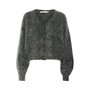 Gestuz Debbie V Cardigan NOOS Charcoal Melange