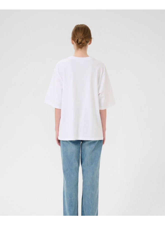 Gestuz Simma Emb Tee NOOS Bright White